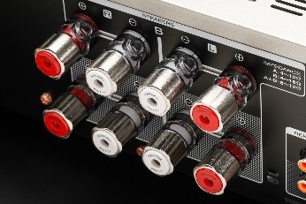 PM8006 speaker terminals